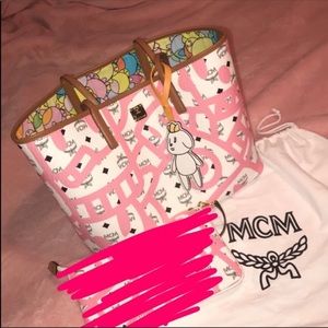 Mcm Eddie kang medium tote